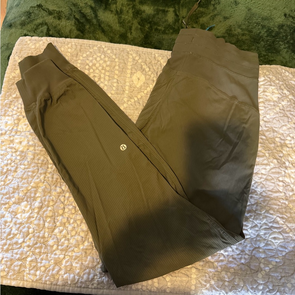 lululemon athletica Olive Green jogger